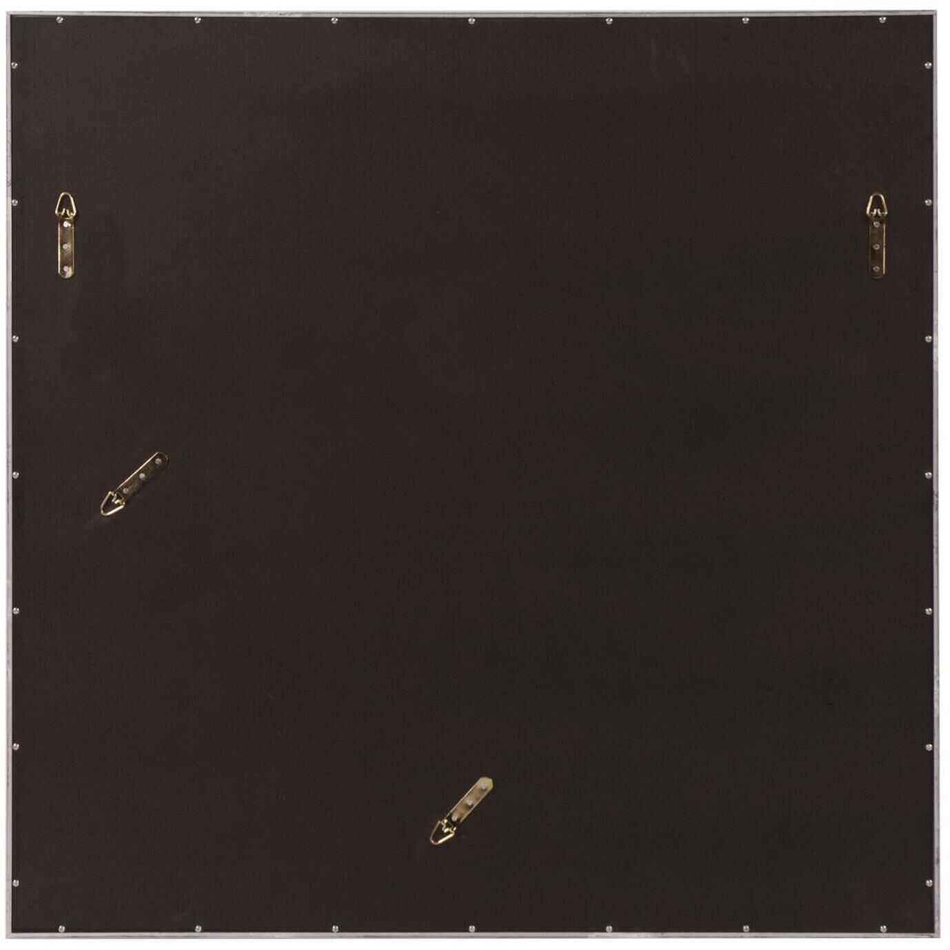 Bamboo 40 X 40 inch Navy Mirror