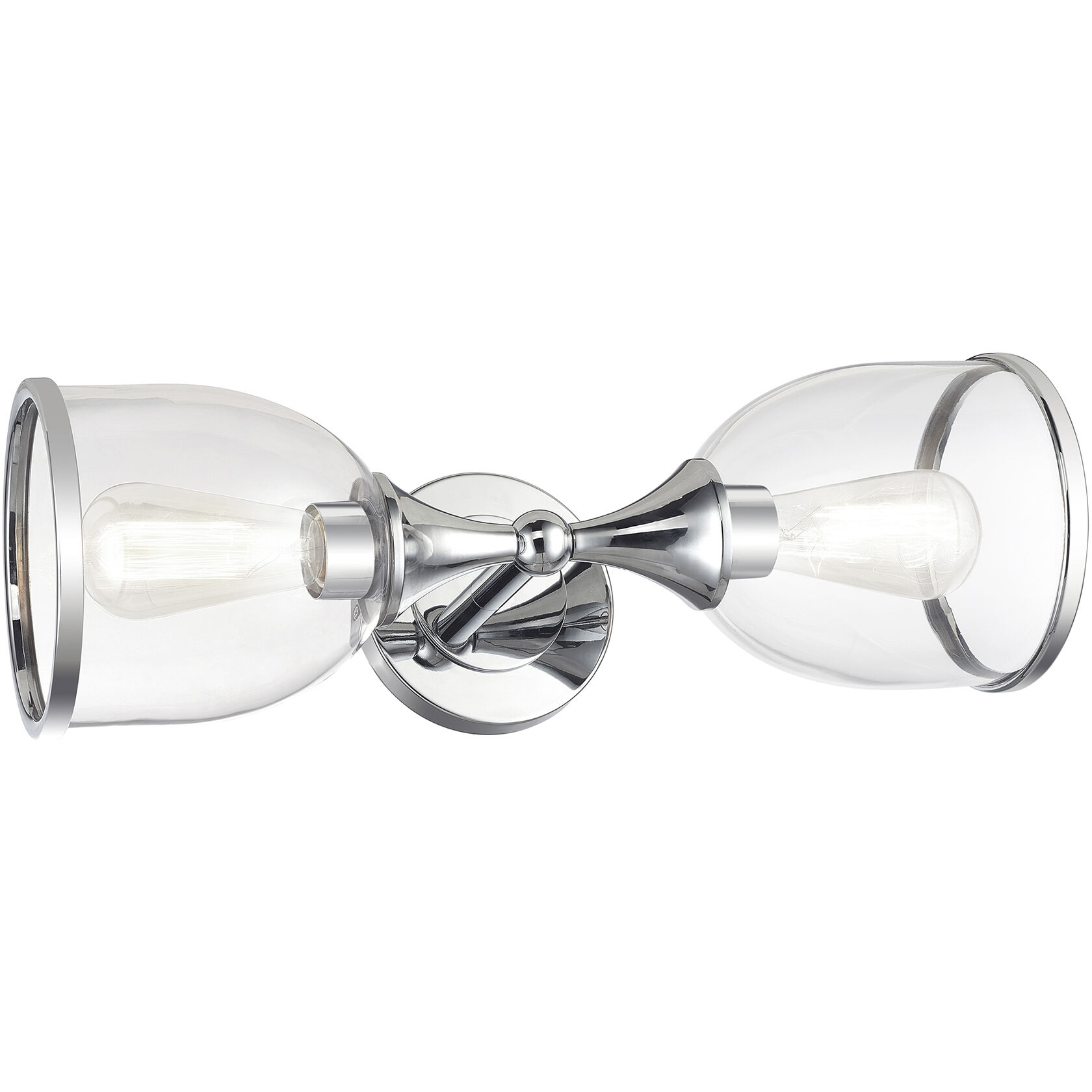 Ashridge 2 Light 6.5 inch Polished Chrome Vanity Wall Sconce Wall Light