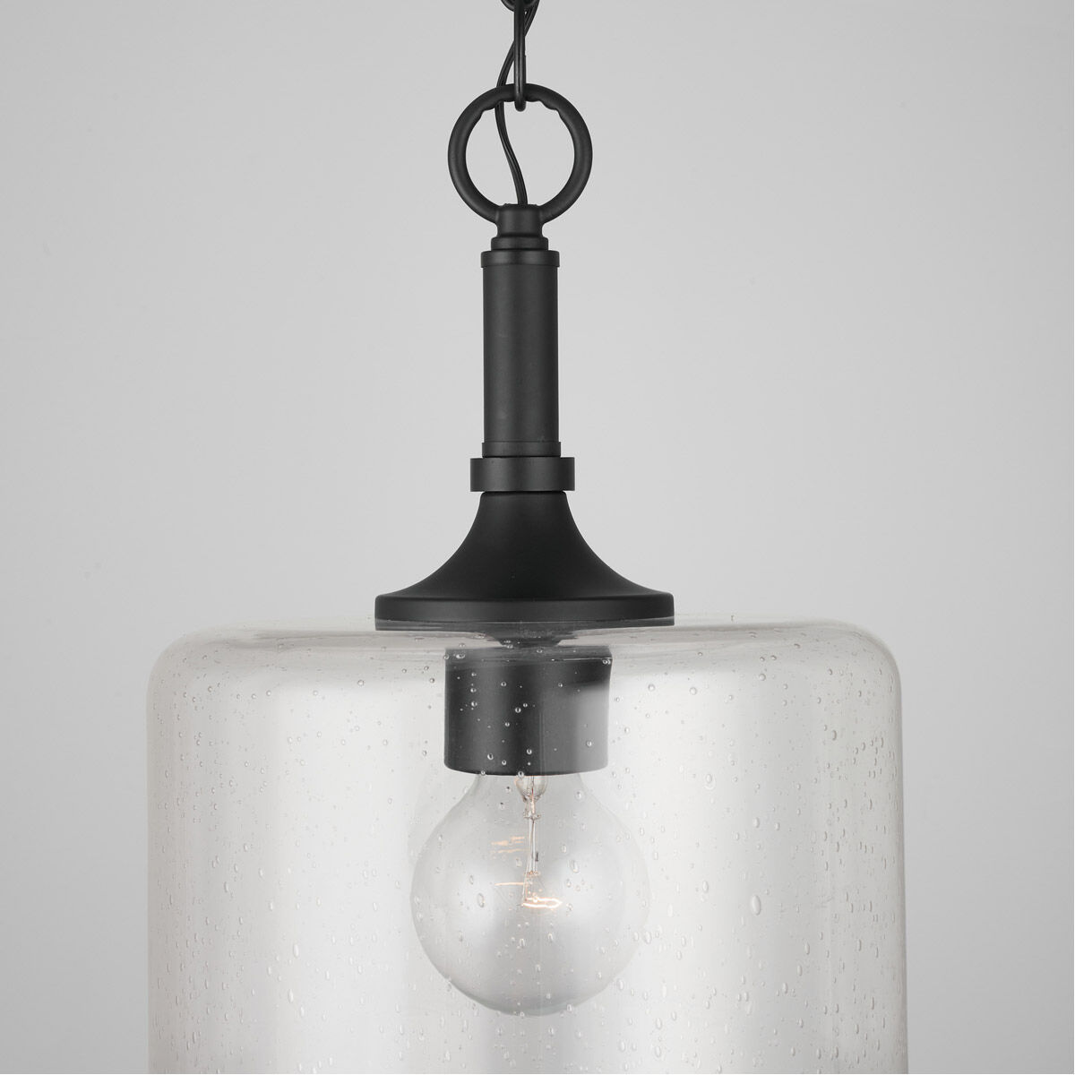 Carter 1 Light 10 inch Matte Black Pendant Ceiling Light