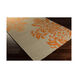 Rain 96 X 30 inch Orange and Neutral Indoor Area Rug, Polypropylene