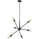 Delphine 6 Light 28 inch Oil Rubbed Bronze Chandelier Ceiling Light