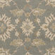 Caesar 72 X 72 inch Medium Gray/Ivory/Olive/Brown Handmade Rug in 6 Ft Square, Square