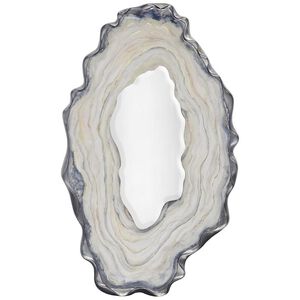 Dirillo 65.25 X 40 inch Grey Agate Mirror