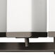 Burgundy 5 Light 27 inch Oil Rubbed Bronze Vanity Light Wall Light