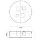Snare 2 Light 12 inch Chrome Flush Mount Ceiling Light
