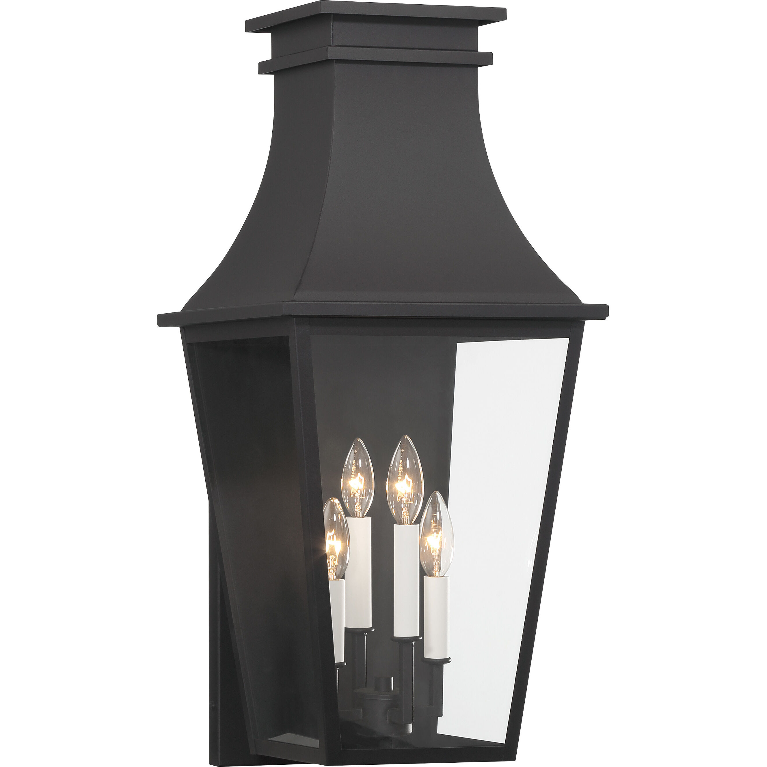 Gloucester 4 Light 26 inch Sand Coal Outdoor Wall Mount, The Great Outdoors