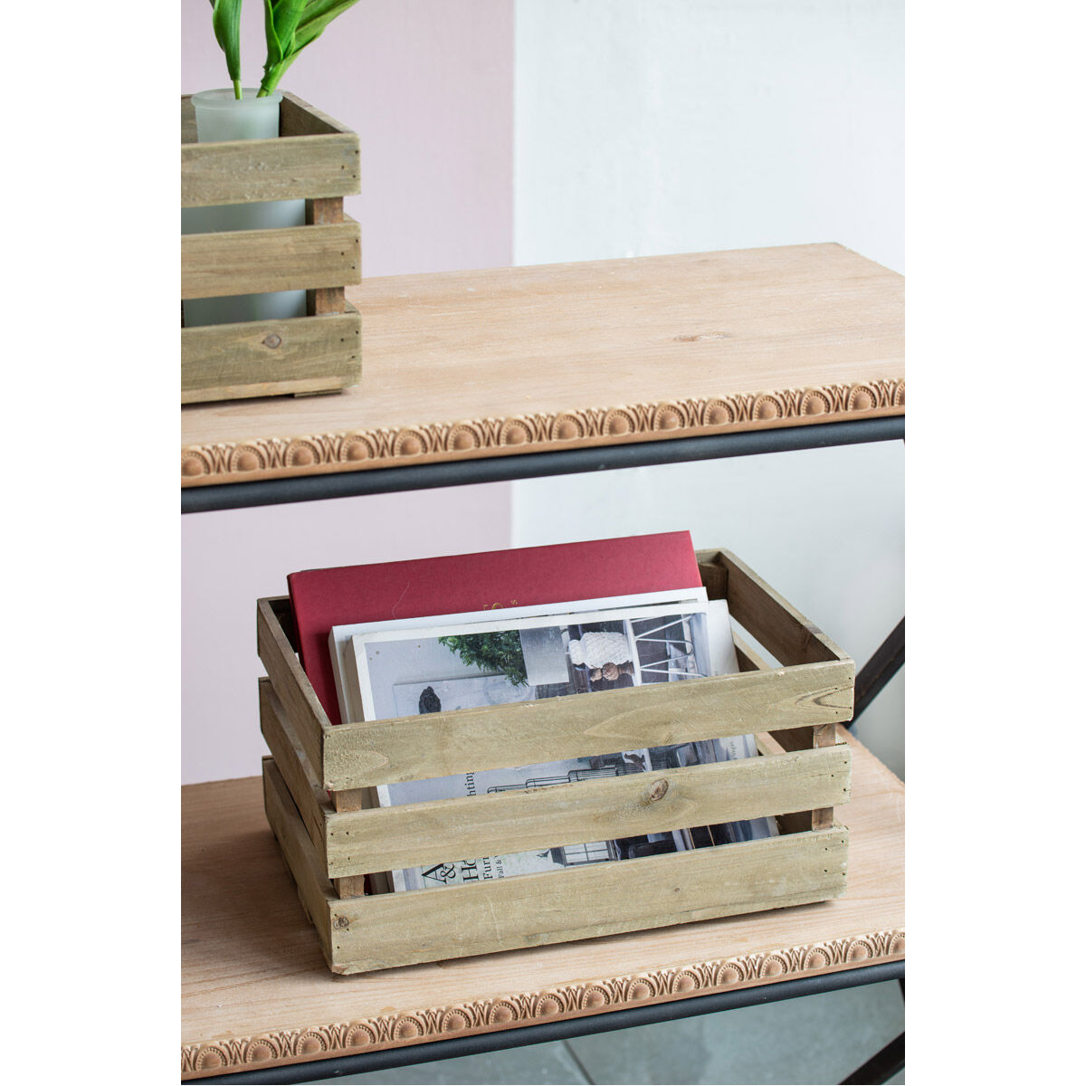 Anita Natural Brown Planter