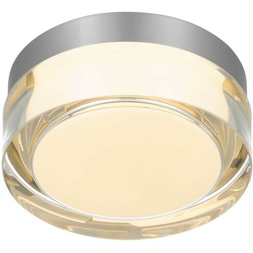 Sunspot LED 6 inch Brushed Stainless Steel Outdoor Flush Mount