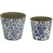Anita Blue/White Planter
