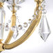 Verona 4 Light 16.8 inch Heirloom Gold Chandelier Ceiling Light, Schonbek Signature