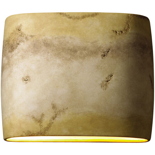 Ambiance LED 12 inch Greco Travertine ADA Wall Sconce Wall Light in 2000 Lm LED