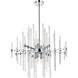 Sienna 8 Light 27 inch Chrome Pendant Ceiling Light