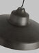 Zevo LED 18 inch Matte White Pendant Ceiling Light in LED 90 CRI 3000K
