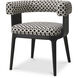 Dubois Black Oak Veneer and Sunbeam Black Dining Chair