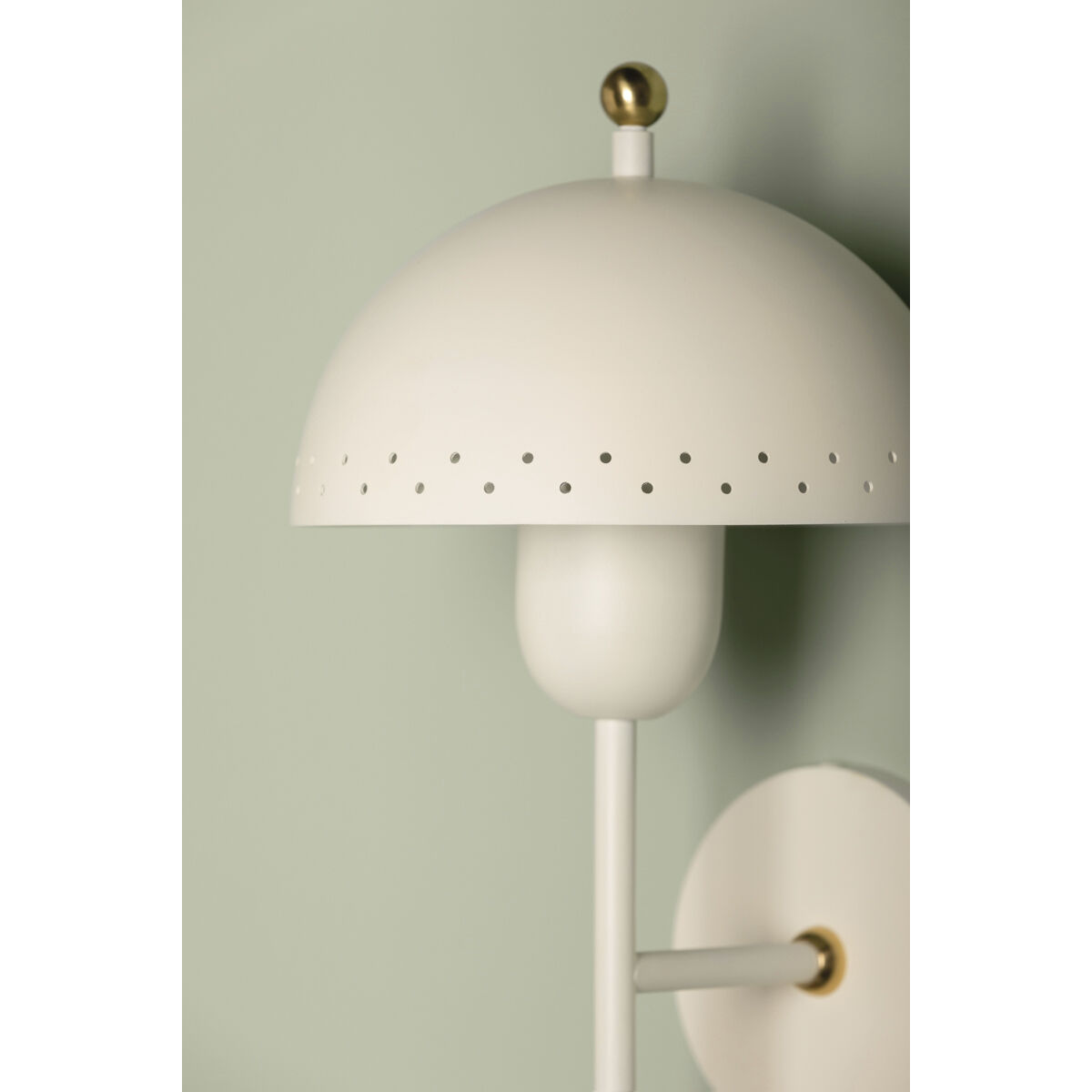 Jojo 1 Light 7.75 inch Aged Brass/Soft White Wall Sconce Wall Light