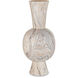 Gray Marbleized 22 X 9 inch Vase