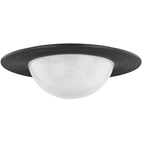 Geraldton LED 21 inch Distressed Bronze Flush Mount Ceiling Light