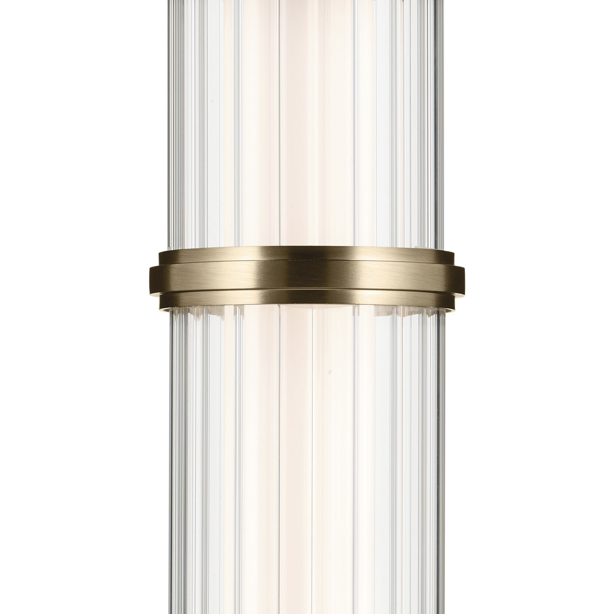 Riven LED Champagne Bronze Mini Pendant Ceiling Light