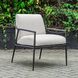 Thayer Java and Oyster White Outdoor Lounge Chair