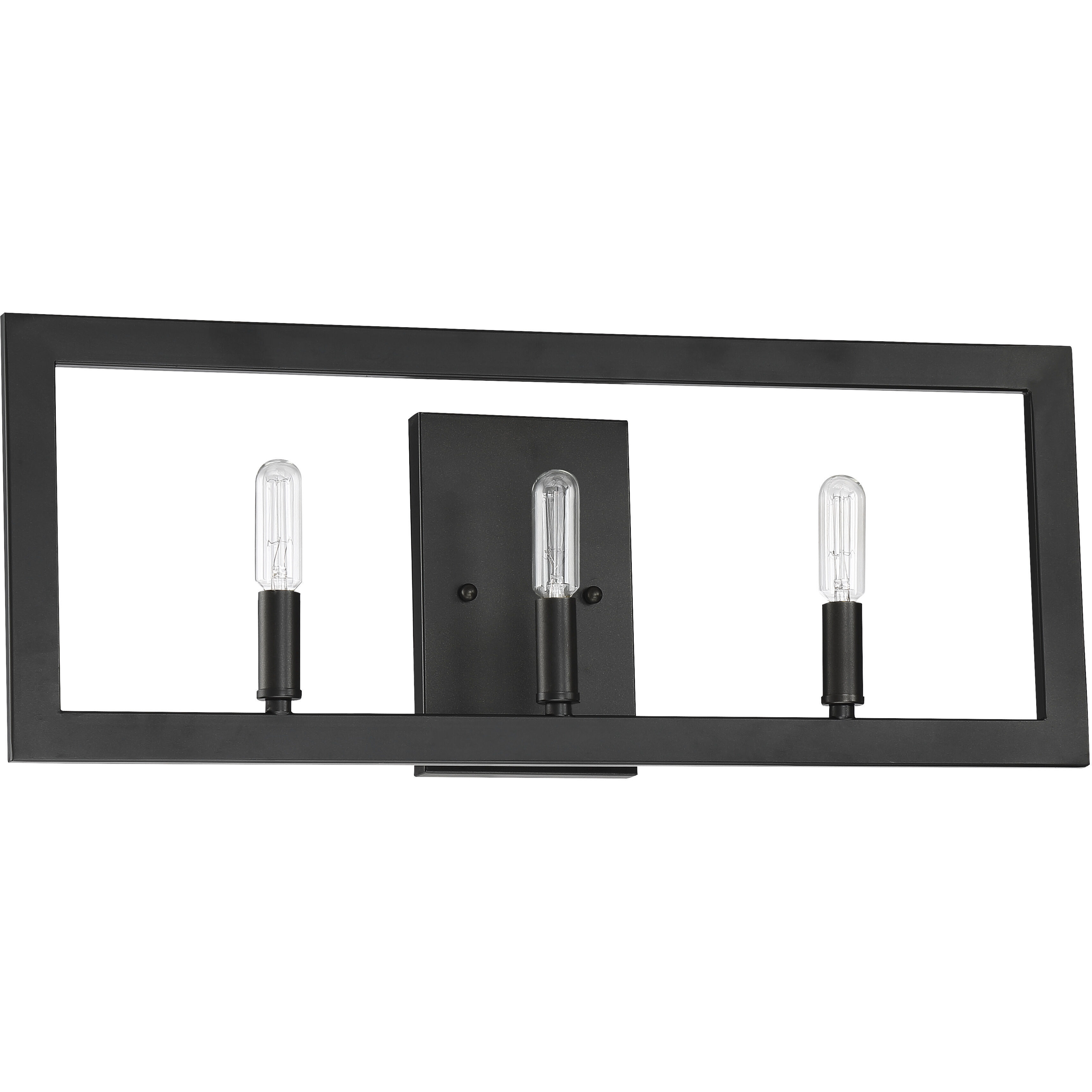 Portrait 3 Light 23.25 inch Espresso Vanity Light Wall Light