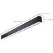 Momentum LED 2.36 inch Black Linear Strip Ceiling Light
