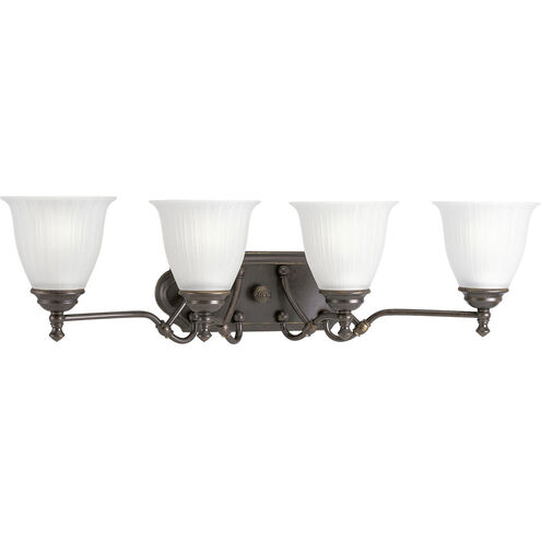 Renovations 4 Light 30 inch Forged Bronze Bath Vanity Wall Light