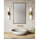 Alora Mood Rue 2 Light 22.25 inch Brushed Gold Vanity Light Wall Light