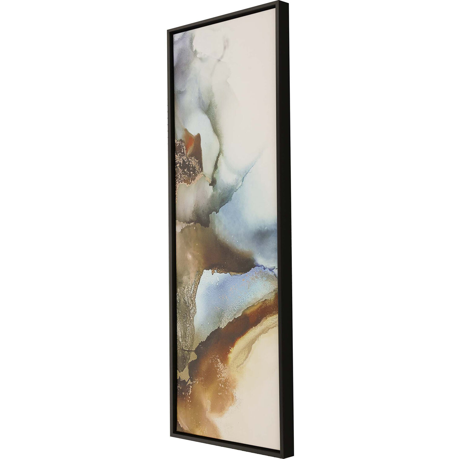 Earthly Secrets Multi and Rust and Blue and Turquoise Canvas