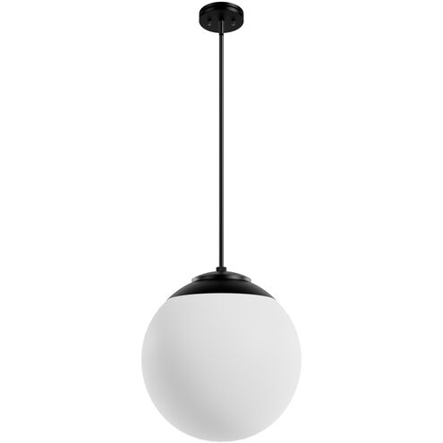 Hepburn 3 Light 16 inch Matte Black Pendant Ceiling Light