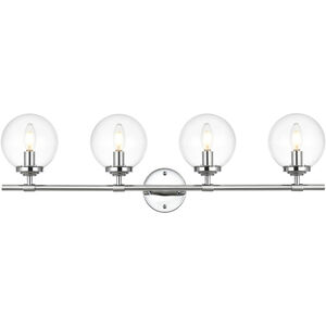 Ingrid 4 Light 33.00 inch Bathroom Vanity Light