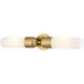 Thalia LED 24.75 inch Antique Gold Bathroom Light Wall Light