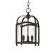 Millbrook 3 Light 8.5 inch Distressed Bronze Pendant Ceiling Light