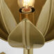 Julie Neill Alberto 1 Light 5.5 inch Antique-Burnished Brass Sconce Wall Light, Medium