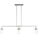 Anders 4 Light 48 inch Brushed Nickel Chandelier Ceiling Light