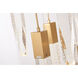 Canada 25 Light 28 inch Gold Chandelier Ceiling Light