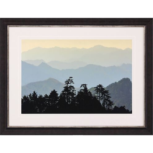 Landscapes Collection Blue Framed Art