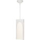 Cypress LED 8 inch White Pendant Ceiling Light