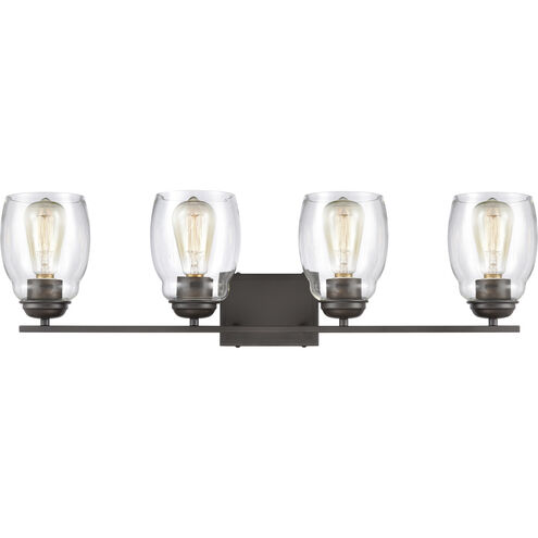 Calistoga 4 Light 30.5 inch Oil Rubbed Bronze Vanity Light Wall Light