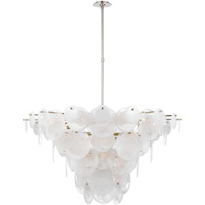 AERIN Loire LED 48 inch Polished Nickel Chandelier Ceiling Light, Extra Large