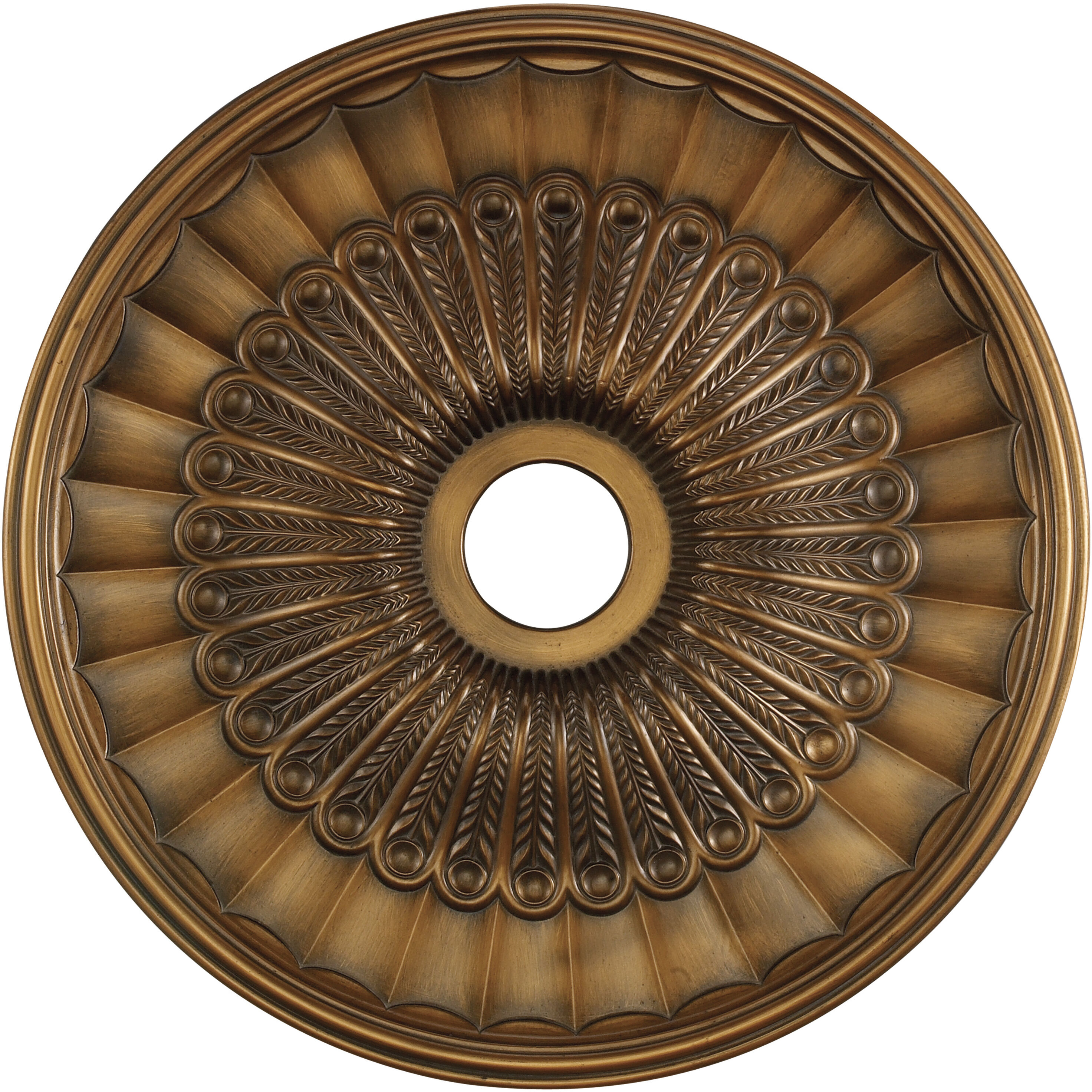 Hillspire Antique Bronze Medallion