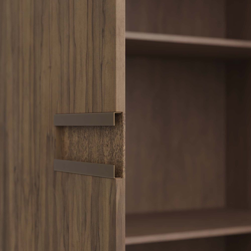 Rutherford 40 inch Chateau Gray Cabinet