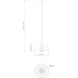 Valencia 1 Light 16 inch Texture White Pendant Ceiling Light in Textured White