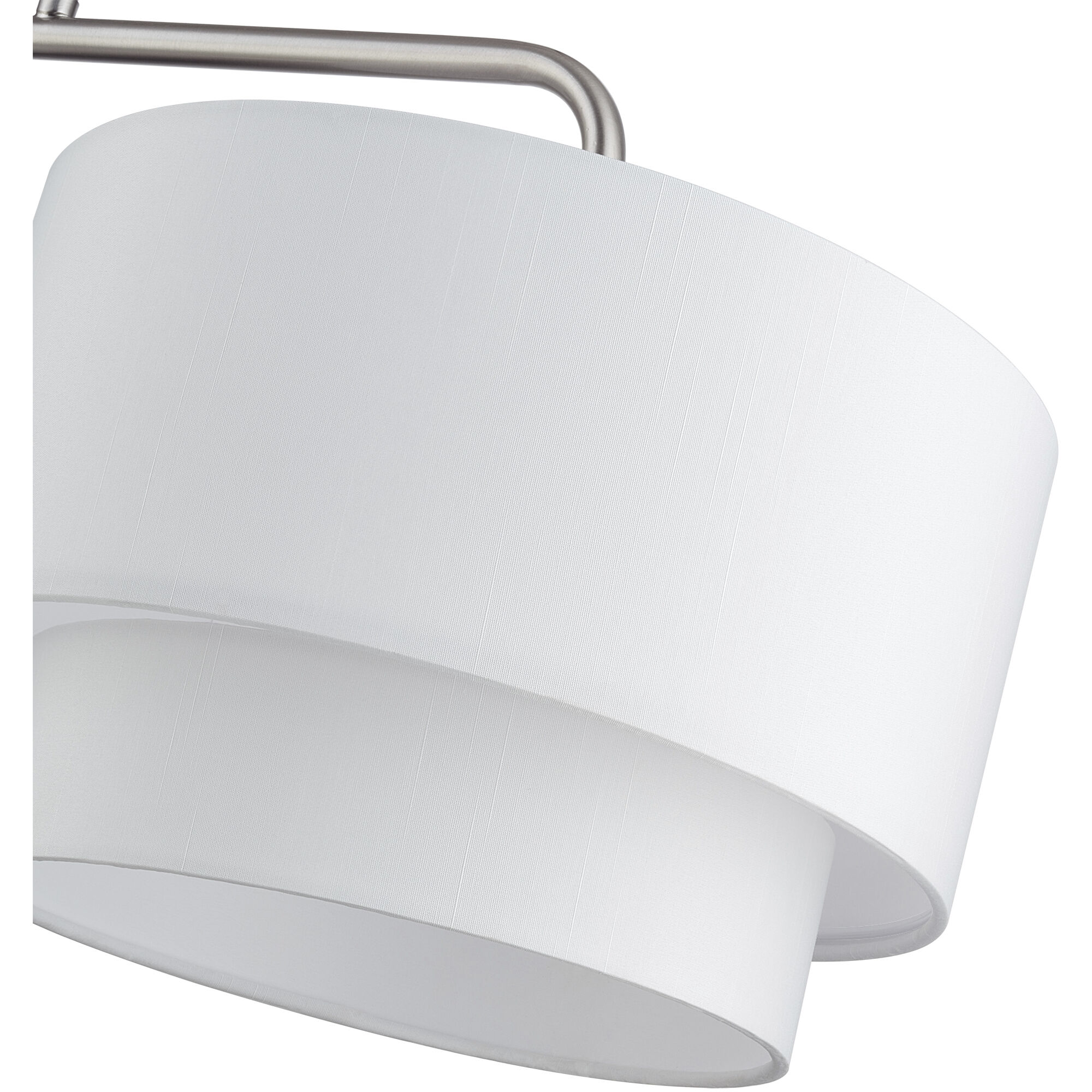 Manorwood 2 Light 35 inch Brushed Nickel Linear Chandelier Ceiling Light