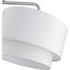 Manorwood 2 Light 35 inch Brushed Nickel Linear Chandelier Ceiling Light