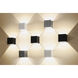 QB LED Wall Sconce Wall Light in White
