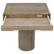 Langford 26 X 25 inch Washed Walnut Side Table