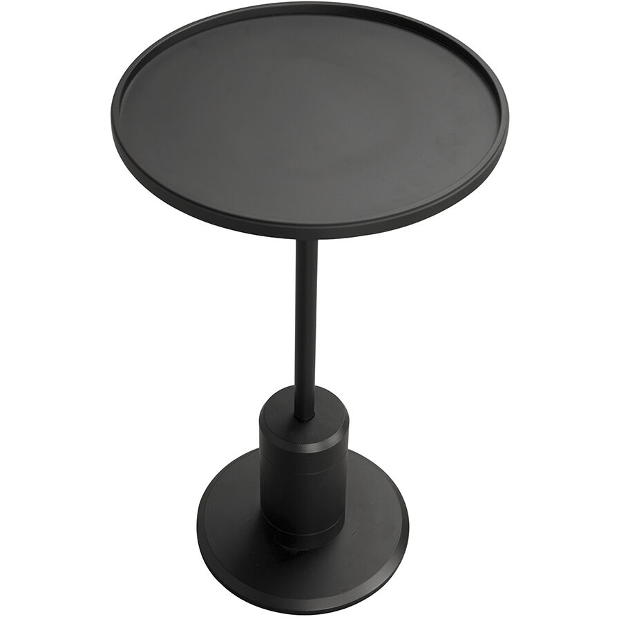 Kurtz 24 X 14 inch Matte Black Side Table