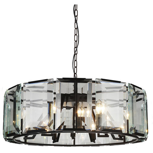 Jacquet 18 Light 43 inch Black Chandelier Ceiling Light