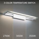 View LED 28 inch Brushed Aluminum Bath Vanity & Wall Light in 3000K, dweLED