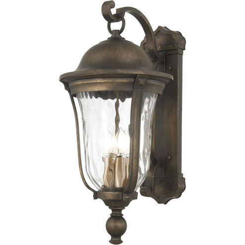 Havenwood 4 Light 27 inch Tavira Bronze And Alder Silver Outdoor Wall Mount, Great Outdoors